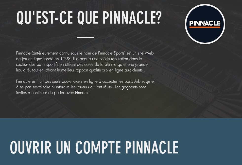 Présentation d'un courtier en paris sportifs